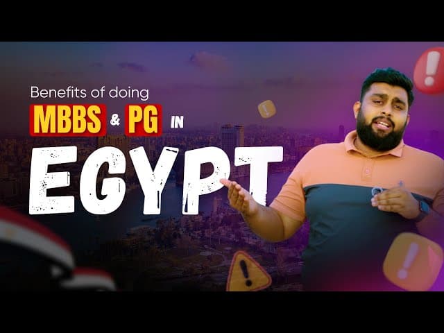 MBBS & PG Abroad | ഈജിപ്തിനെ കുറിച്ചുള്ള തെറ്റിധാരണകൾ | Must watch before you choose