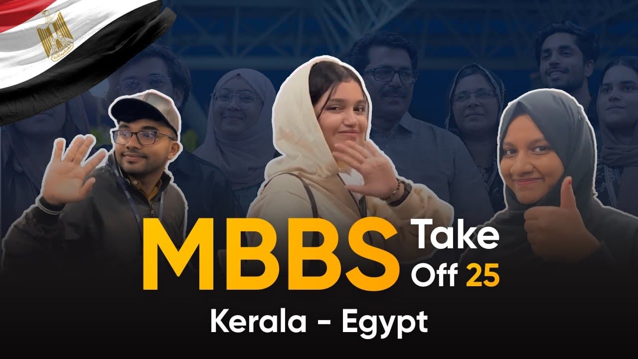 MBBS in Egypt | Dr. Expert ന്റെ Egypt Batch Takeoff ആയി